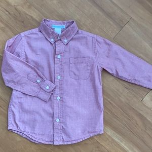 Janie and Jack check shirt